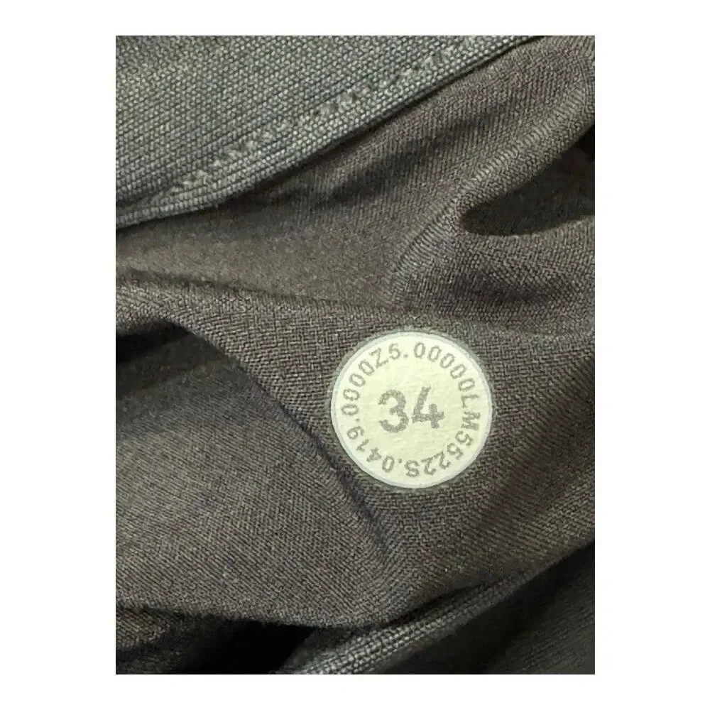 Lululemon Pants Commission Pant Slim Fit Warpstreme Obsidian Travel Men’s Sz 34